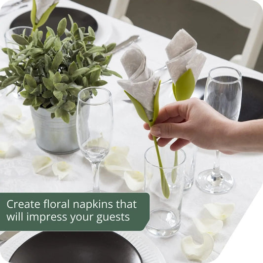 Florenza - Napkin Flower Creator for Elegant Table Settings (2 Pcs) — image 1